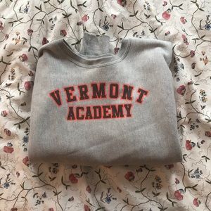 VINTAGE CHAMPION Vermont Academy Crewneck